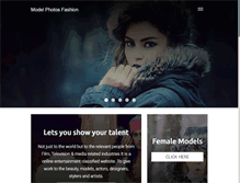Tablet Screenshot of modelportfolio4hire.com